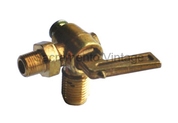 [03741-3] GAS SHUT OFF VALVE AT CARBURETOR  / REPLACES ELBOW FITTING 1909-27
