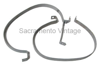 [03731-1] GAS TANK BRACKETS- oval 1920-25