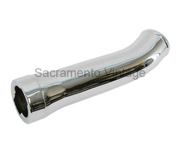 [07727-2] GAS TANK FILLER NECK- CHROME 1953-56 1.8 INCH OD