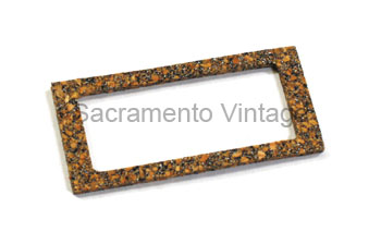 [00736-1] GASKET FOR LICENSE PLATE LENS- 1928