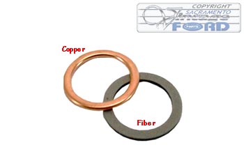 [00312] GASKET FOR OIL DRAIN PLUG 1909-38