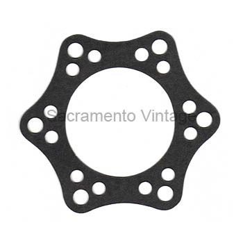 [05176] GASKET TO TORQUE TUBE 1932-48 W/ HOLES