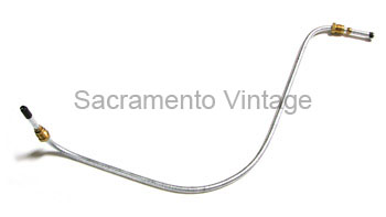 [00506] GASLINE- SEDIMENT BOWL TO CARBURETOR  WITH 1/2" BRASS FITTINGS  1928-31 EXCEPT LATE 1931