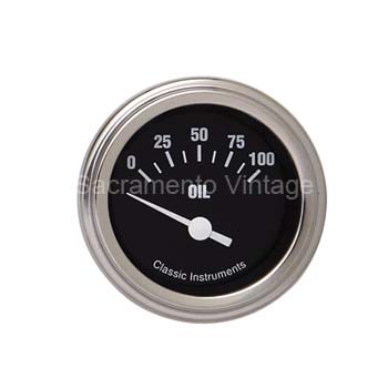 [13039-8] GAUGE - HOT ROD SERIES - OIL PRESSURE