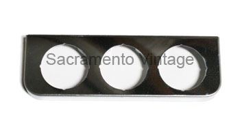 [13091-3] GAUGE PANEL ONLY- under dash 3 hole
