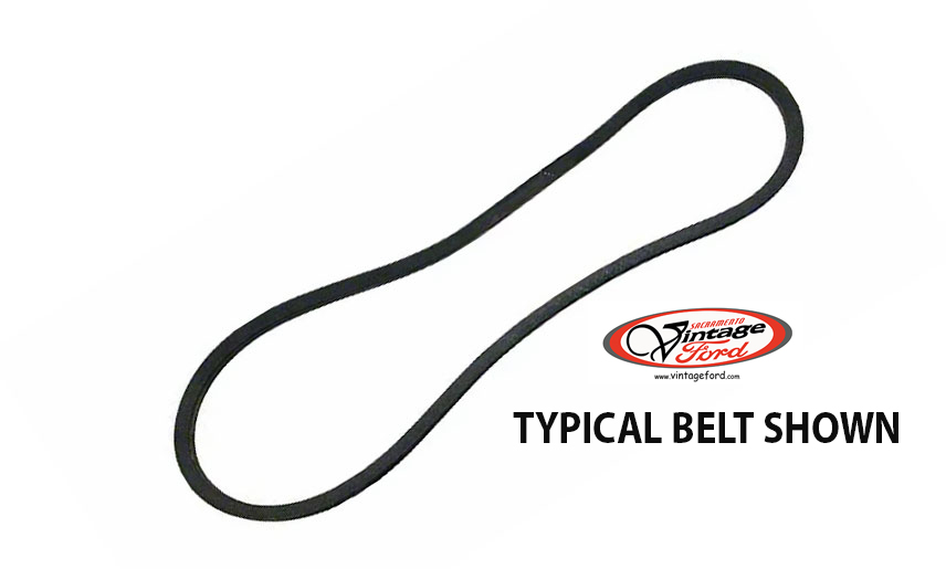 [05771] GENERATOR BELT- plain V-8 1937-48 FAN-GENERATOR-WATER PUMPS TO CRANK
