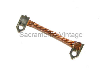 [00645-60-9] GENERATOR BRUSH GROUND LEAD WIRE 1929-31 2-3/8IN