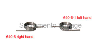[00640-6-1] GENERATOR BRUSH SPRING LH 1928-31