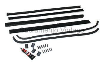 [06318-1] DOOR GLASS CHANNEL KIT- 5/W 1932