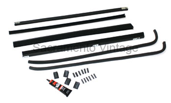 [06318-4] DOOR GLASS CHANNEL- KIT VICTORIA 1932