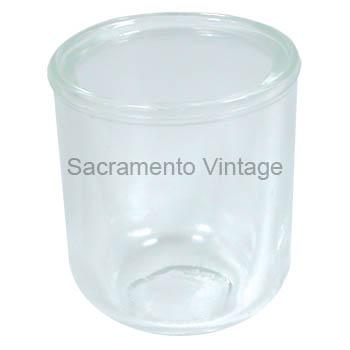 [00500] GLASS SEDIMENT BOWL ONLY- 1928-1931