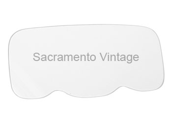 [08182-7] GLASS- INSTRUMENT CLUSTER clear 1957-60