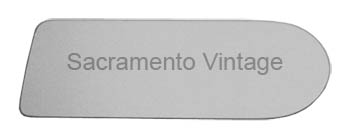 [08182-3-S] GLASS- INSTRUMENT CLUSTER smoke 1948-50