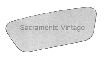 [08182-5-S] GLASS- INSTRUMENT CLUSTER smoke 1953-55