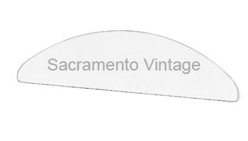 [08182-6] GLASS INSTRUMENT PANEL CLUSTER 1956