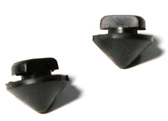 [08589] GLOVE BOX DOOR BUMPERS 1953-60