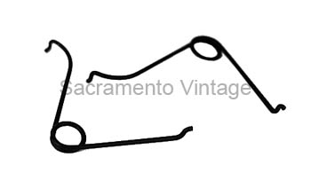 [08594-3] GLOVE BOX DOOR SPRINGS- L and R 1957-60