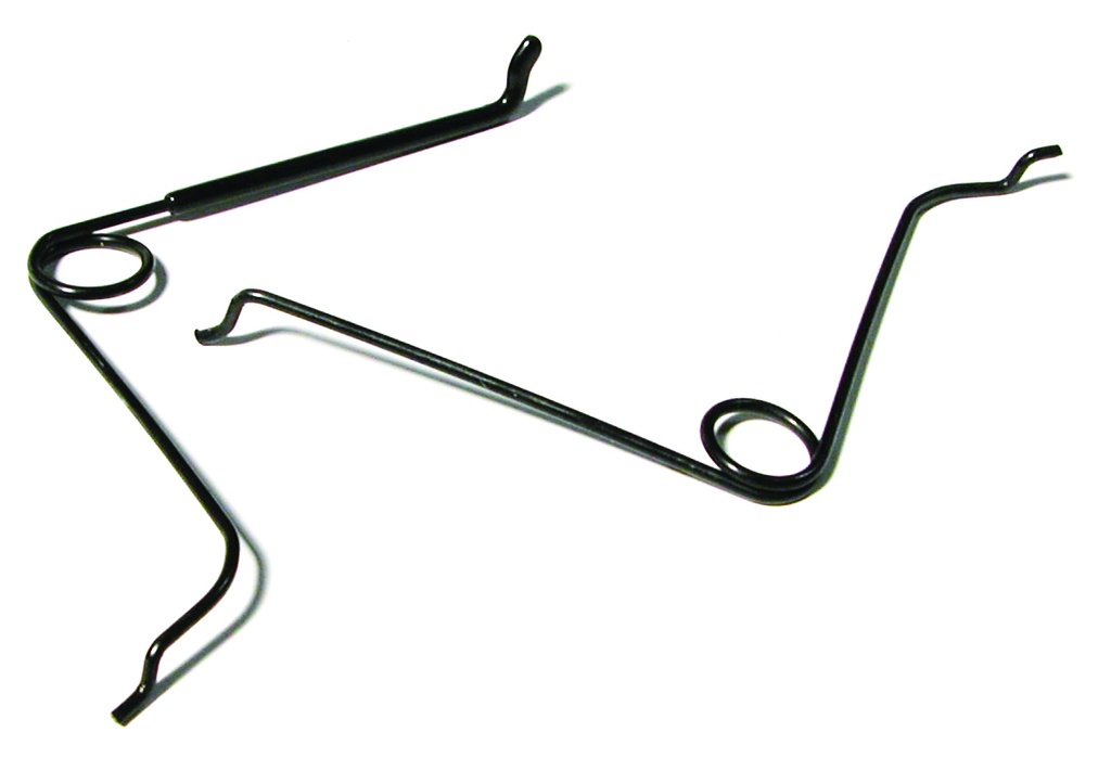 [08594-4] GLOVE BOX DOOR SPRINGS Left and Right 1961-66