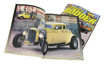 [09710-23] GRAFFITI COUPE IN STREET RODDER MAGAZINE 2001 - MINT ISSUE