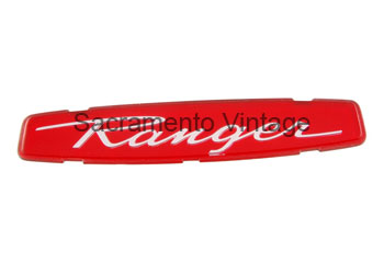 [207675-1] GRILLE EMBLEM INSERT RANGER 1968-69