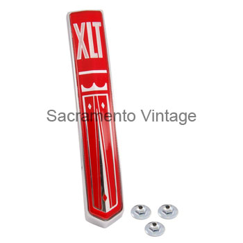 [207676] GRILLE EMBLEM XLT 1973-76