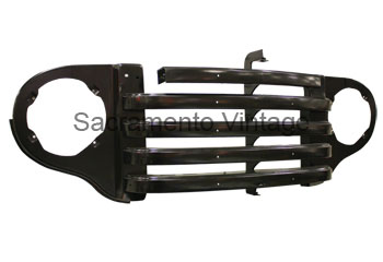 [07686-0] GRILLE STEEL 1948-50 F-1 WITH HOLES FOR GRILLE TRIM