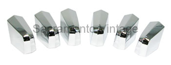 [07687] GRILLE TEETH SET - CHROME 1953