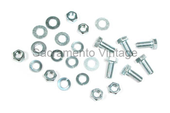 [07689-6] GRILLE LOWER PANEL BOLT KIT 1953-56