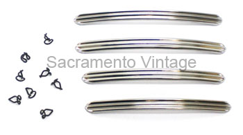 [05792-9] GRILLE VENT PANEL TRIM- (4) deluxe 1940