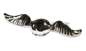 [03662] GULL WING HEX RADIATOR CAP- BRASS 1909-27