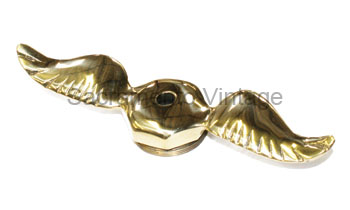 [03663] GULL WING HEX RADIATOR CAP- CHROME 1909-27