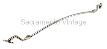 [00694-6] HEADLAMP CROSS BAR- DROPPED STAINLESS 1930-31