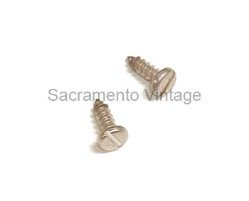 [06057-6] HEADLAMP RIM TO BUCKET SCREWS- 1941-47 PU / 1941-48 PASSENGER