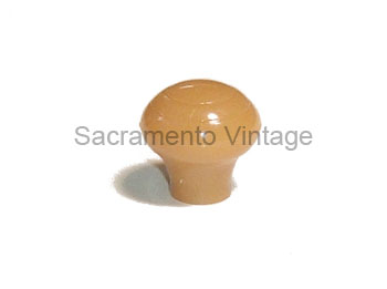 [06317-15] WINDOW HANDLE KNOB ONLY- BUTTERSCOTCH 1942