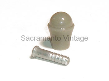 [06317-4] WINDOW HANDLE KNOB ONLY- LIGHT GREY 1936