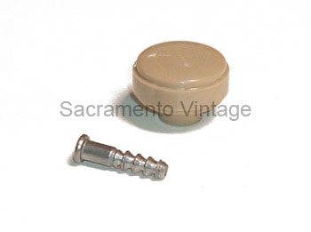 [06317-12] WINDOW HANDLE KNOB ONLY- SAND DELUXE 1940