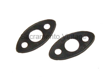 [06396-2] OUTSIDE DOOR HANDLE RUBBER PADS- 1935-37 ALL & 1937-47 PU
