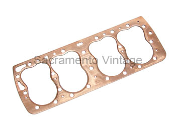 [07566-6] HEAD GASKET 1948-53 BIG BORE LEFT V-8- COPPER