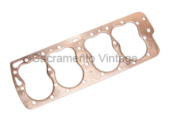 [07567-6] HEAD GASKET 1948-53 BIG BORE RIGHT V-8- COPPER