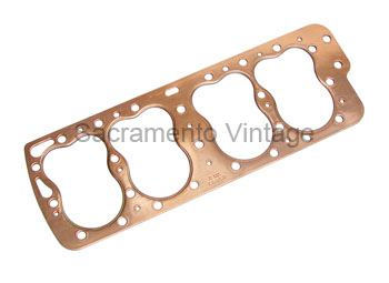 [07567-2] HEAD GASKET 1948-53 RIGHT FLATHEAD V-8 COPPER