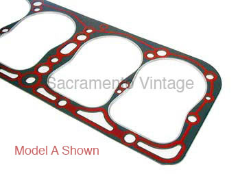 [00201-6] HEAD GASKET- W/SILICONE 1928-31 WITH ORIGINAL HEAD USE NO SEALER