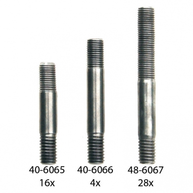 [05363-24] HEAD STUD SET -1937-48 FOR STOCK CAST 24 STUD HEADS 48 PCS