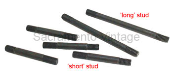 [00210] HEAD STUD- short GRADE 5 1928-34 3-1/2 LONG