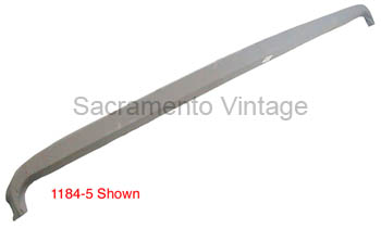 [01184-4] HEADER FRONT PANEL TRIM- FIBERGLASS 1928-29