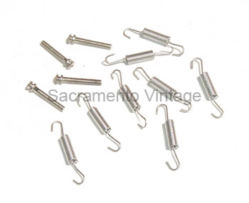 [06066-6-1] HEADLAMP AIMIMG SCREWS & SPRINGS 1940-41