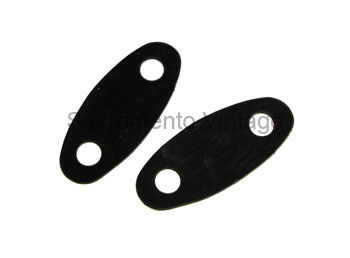 [00703] HEADLAMP BAR PADS- flat 1928-29