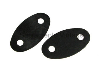 [00704] HEADLAMP BAR PADS- flat 1930-31