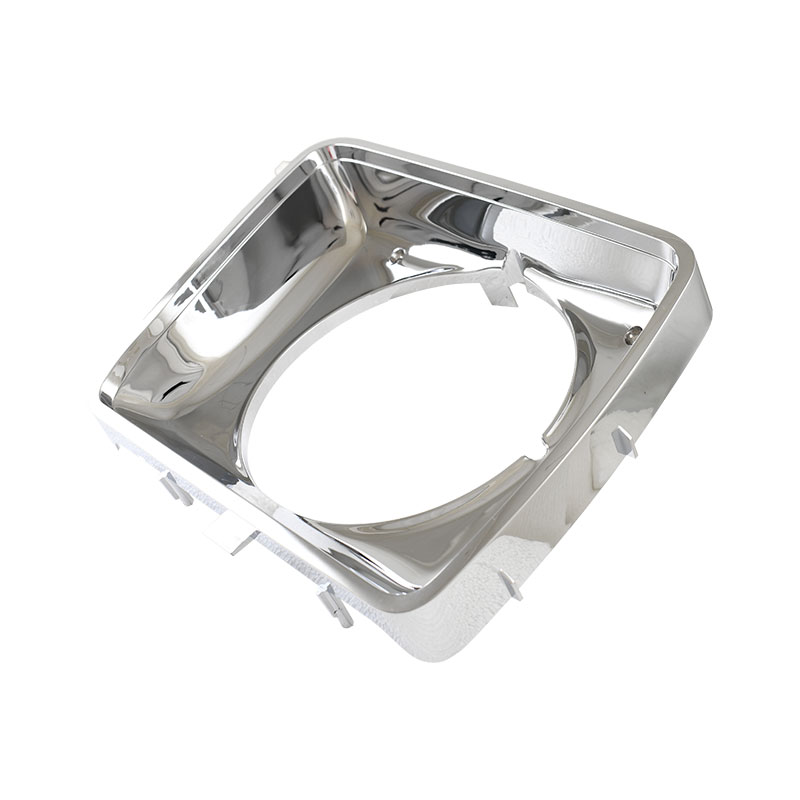 [207899-5] HEADLAMP DOOR- FOR ROUND BULB  L.H CHROME USA 1978-79