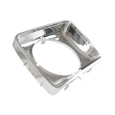 [207898-2] HEADLAMP DOOR R.H ROUND- CHROME 1978-79