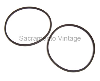 [06065-0] HEADLAMP LENS SEALS- rubber 1937-39